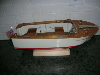 Toy Wood Boat Fleet Line Boat K&o For Toy Outboard Motor Battery Operated Ito