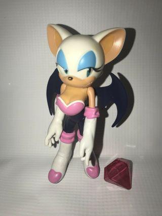 Rouge The Bat Figure Toy Island 5” Tall