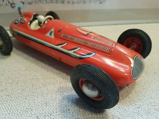 Tin toy Wind up Tippco Mercedes race car number 15 - Germany - 5