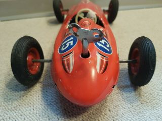 Tin toy Wind up Tippco Mercedes race car number 15 - Germany - 8