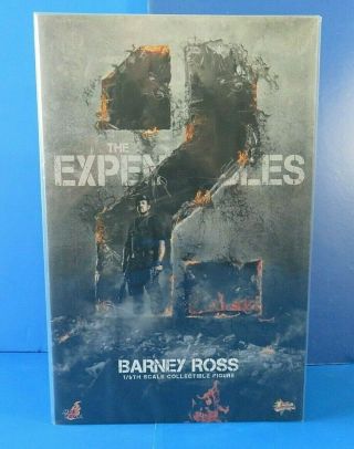 Hot Toys Expendables 2 Barney Ross Sylvester Stallone Mms194 1/6 Scale Nib
