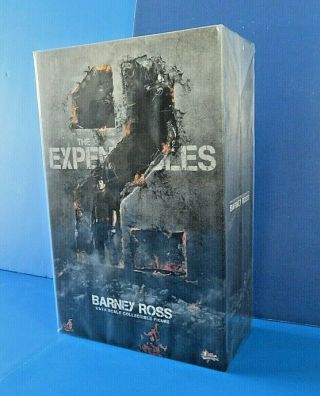HOT TOYS EXPENDABLES 2 BARNEY ROSS Sylvester Stallone MMS194 1/6 Scale NIB 2