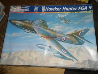 Revell Monogram Hawker Hunter Fga 9 Airplane Model 1/32
