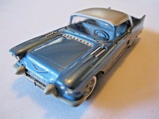 Brooklin Models 27a 1957 Cadillac Eldorado Brougham Metallic Blue / Silver Mib