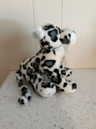 Webkinz Ganz Snow Leopard - Plush Stuffed Animal - With Code - No holes or tear 3
