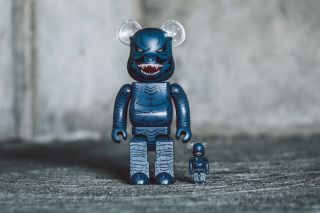 Be@rbrick Godzilla King Of Monsters 400,  100 Set Bait 2019 Sdcc Exc.  In Hand
