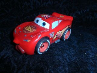 Fisher Price Disney Shake N Go Pixar Cars Lightning Mcqueen W Tongue Hanging Out