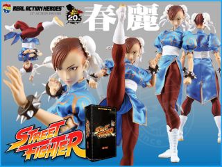 Medicom Toy Rah Real Action Heroes Street Fighter Ii Chun - Li 1:6 Capcom