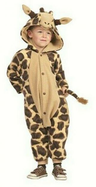 Georgie Giraffe Toddler Funsies Costume 3t - 4t Toddler 3 - 4 Halloween Dress Up