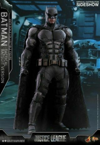 Hot Toys Batman Tactical Suit Justice League 1/6 12 " Figure Ben Affleck Mib Usa