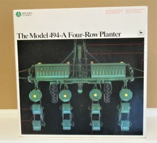 John Deere The Model 494 - A Four Row Planter Ertl Precision Classics 1/16 Scale