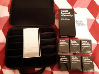 Cards Against Humanity Starter Deck,  6 Expansion Packs,  Official Carrying Case