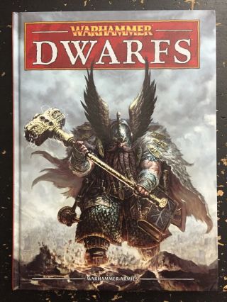 Warhammer Fantasy Dwarf Army Book 8th Edition Dwarves Codex