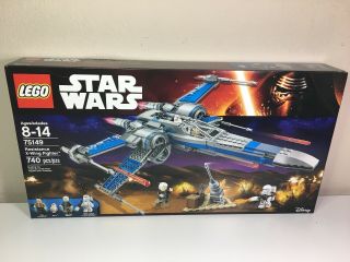 Lego Star Wars Resistance X - Wing Fighter 75149 Poe Lor San Tekka