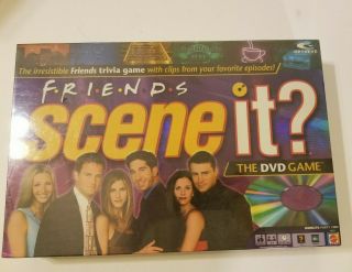 Mattel Friends Scene It Dvd Board Game Never Opened Tv Show Trivia 2005 Nib