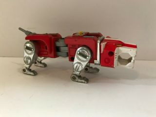 1981 Y&k Made In Japan Red Lion Voltron Diecast Figure