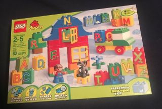 Lego Duplo Play With Letters Set 6051 - Nip