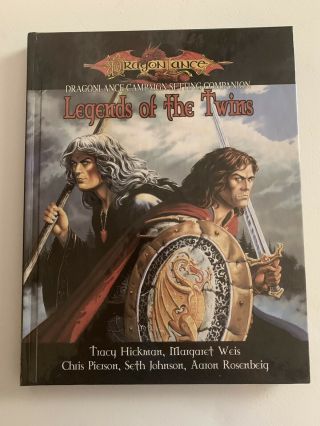 Dragonlance Legends Of The Twins Campaign Setting Companion Sovereign Press D20