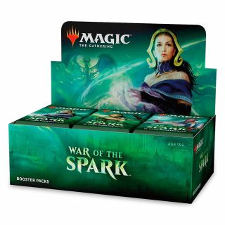 War Of The Spark Booster Box - Factory - Mtg Magic The Gathering English