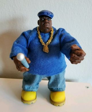 Mezco The Notorious B.  I.  G.  Biggie Smalls Vinyl Toy Action Figure Bad Boy Cd