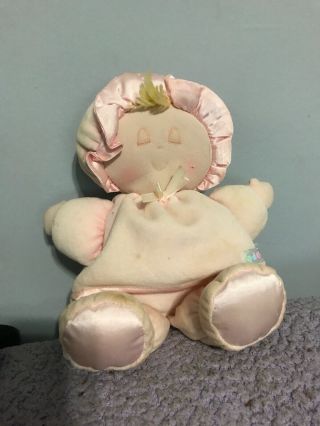 Vintage Eden Sleeping Pink Baby Doll 10 " Plush Stuffed Animal