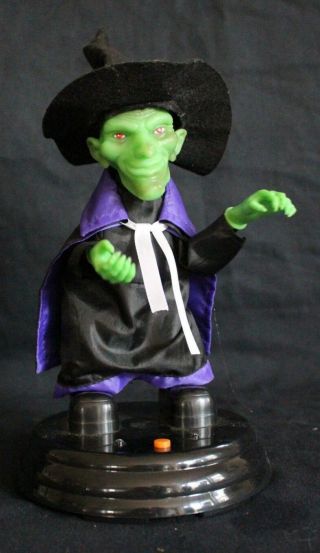 Gemmy Animated Grave Raver Witch " Can 