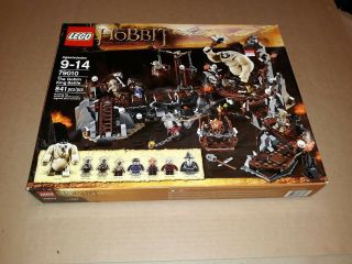 Lego The Hobbit The Goblin King Battle (79010) Factory