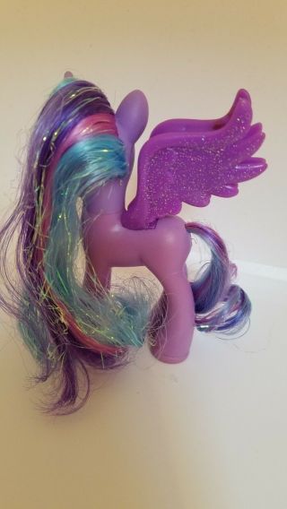 My Little Pony G4 Princess Luna Tinsel Brushable Hair Figure 3