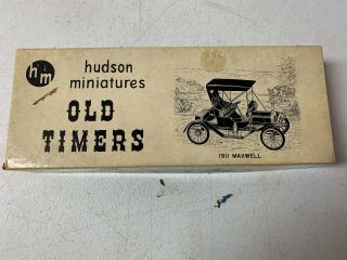 1911 Maxwell - Vintage Hudson Miniatures Old Timers In Orig.  Box