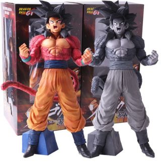 Dragon Ball Gt - Figurine Goku Saiyan 4 Master Stars Piece 3 Couleurs 32cm