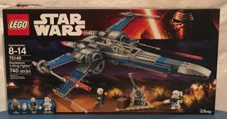 Lego Star Wars Resistance X - Wing Fighter 75149 Retired