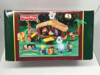 Fisher Price Little People Christmas Story