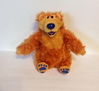 Bear In The Big Blue House Mattel 1999 Sniffs & Talking Plush Stuffed Bear 14 "