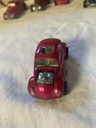 Hot Wheels Red Line Creamy Pink Vw Bug