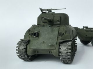 WW2 US Sherman Crocodile,  1/35,  built & finished for display,  fine. 4