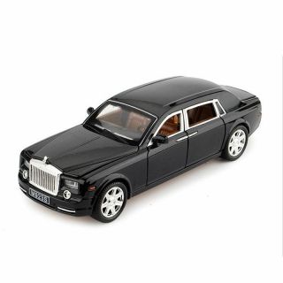 1:24 Rolls - Royce Phantom Metal Diecast Model Car Toy Sound&Light Red 5