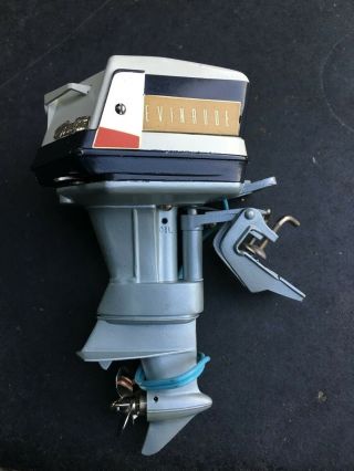 1959 Toy Outboard Boat Motor starflite 50 hp 50th anniversary model.  K&O 5