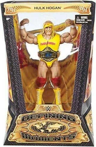 Wwe Hulk Hogan Mattel Elite Defining Moments Figure Jakks