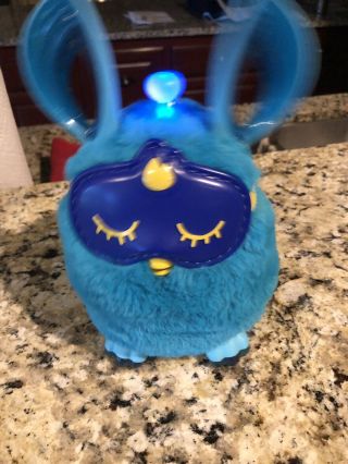 2016 Hasbro - - Electronic Teal Blue Furby Connect Interactive Toy Look