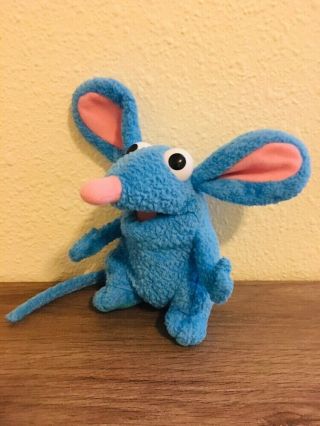 Tutter Blue Mouse Small Plush Bear In The Big Blue House 6”