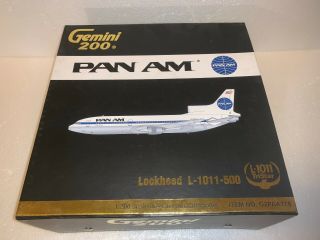 Geminijets,  Gemini 200,  1:200 Scale,  Pan Am,  Lockheed L - 1011 - 500  G2paa178