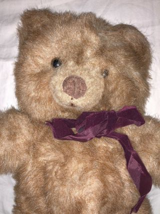 Vintage RUSS Caress Soft Pets Benjamin Teddy Bear 15 