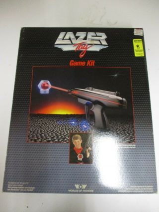 1986 Lazer Tag Game Kit Worlds Of Wonder
