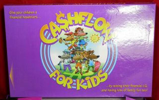 Cashflow For Kids Board Game by Robert Kiyosaki - Rich Dad Poor Dad - Complete 2