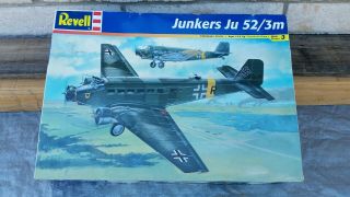 Revell 1:48 Junkers Ju52/3m Model 85 - 5612 Complete Open Box Build Or Collect