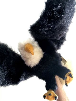 Hand Puppet - Folkmanis Eagle Plush - Brings Hours Of Fun
