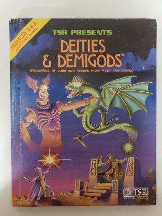 Tsr Advanced Dungeons And Dragons Deities And Demigods 2013