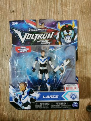 Voltron Legendary Defender Lance Basic Action Figure [blue Lion Pilot]