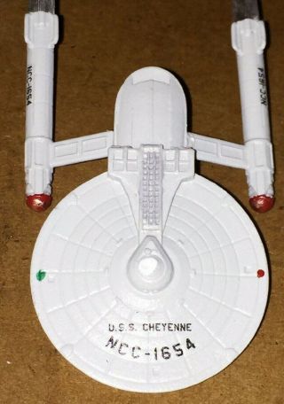 Star Trek Studio Bergstrom Ares Class Battleship 1/3788 Uss Cheyenne Ncc - 1654