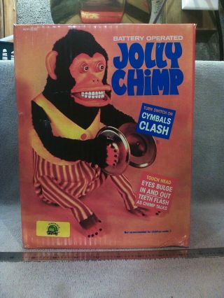 Jolly Chimp Monkey W/ Cymbals In